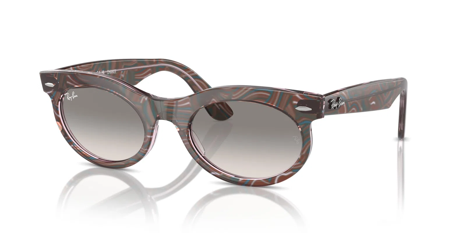 Ray-Ban Wayfarer Oval 2242F Sunglasses - view 63